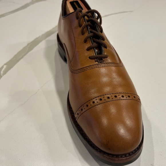 Allen Edmonds Fifth Avenue Cap-toe Oxford w/ Danite Sole in Walnut Brown main image 4